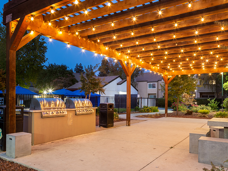 Grill Area | Juniper Apartments in Sacramento, CA