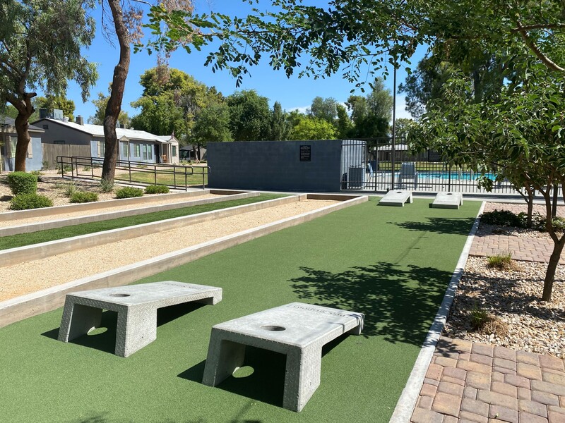 Corn Hole | Park Shadows Apartments in Goodyear, AZ