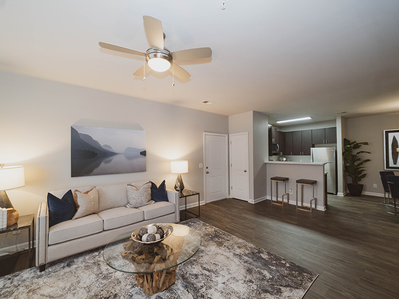Living Area | Reserve at Stone Hollow Apartments in Charlotte, NC