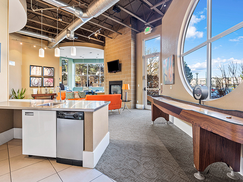 Clubhouse Game Room | Avantus Apartments in Denver, CO