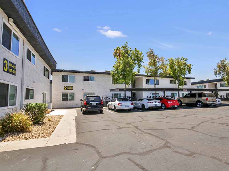 Covered Parking | 454 West Brown Apartments