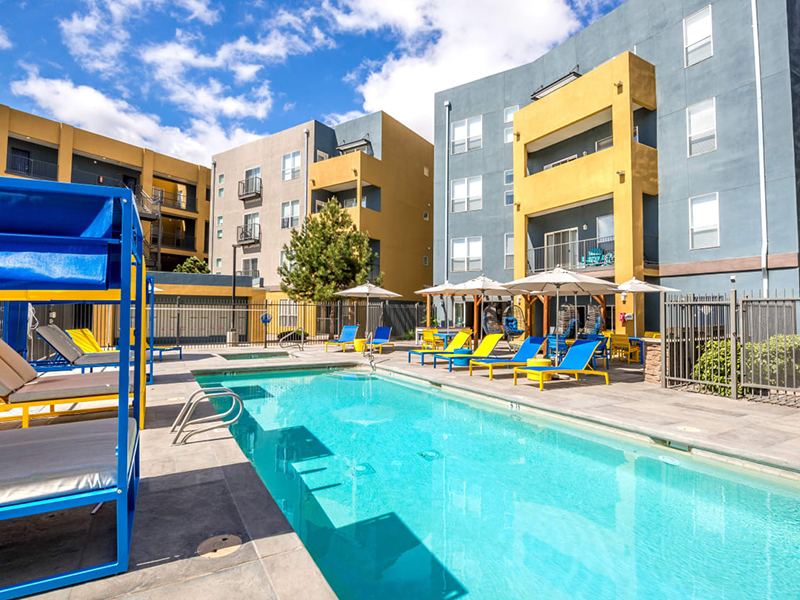 Swimming Pool | Solaire Apartments in Albuquerque, NM