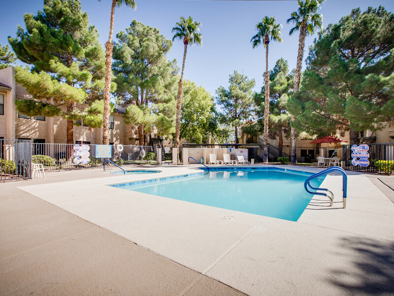 Swimming Pool | Village of Santo Domingo Apartments in Las Vegas, NV
