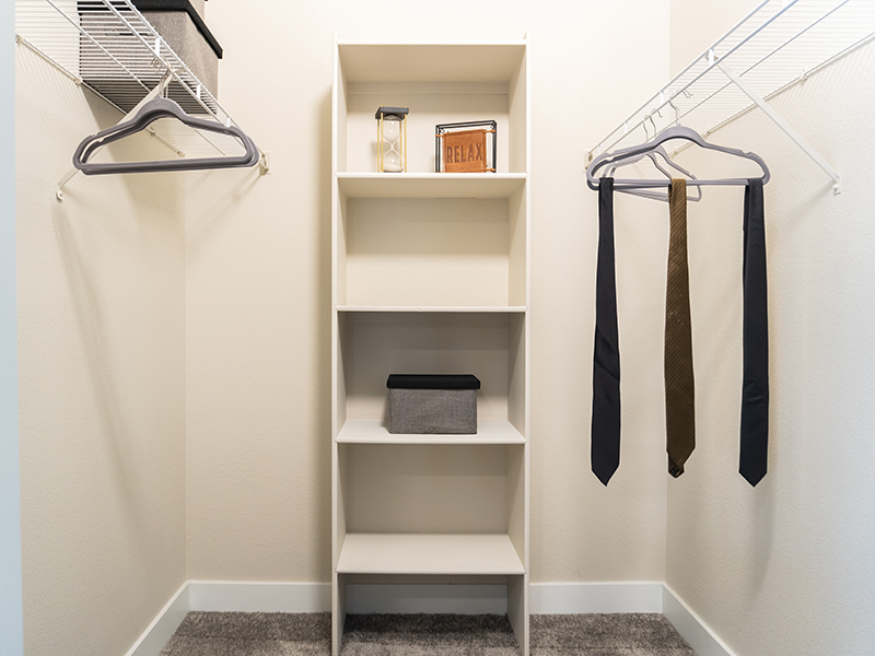 Large Walk In Closets | St. Clair Apartments in Las Vegas, NV