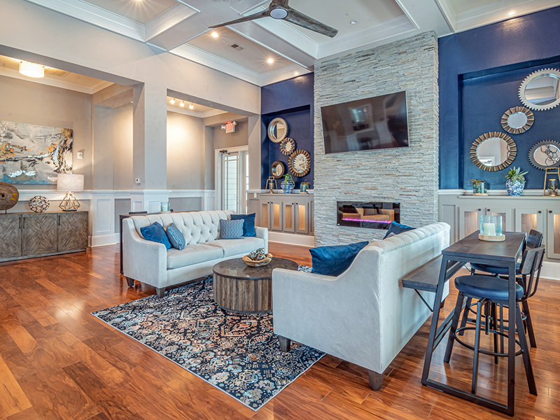 Clubhouse Interior | Crest at Brier Creek