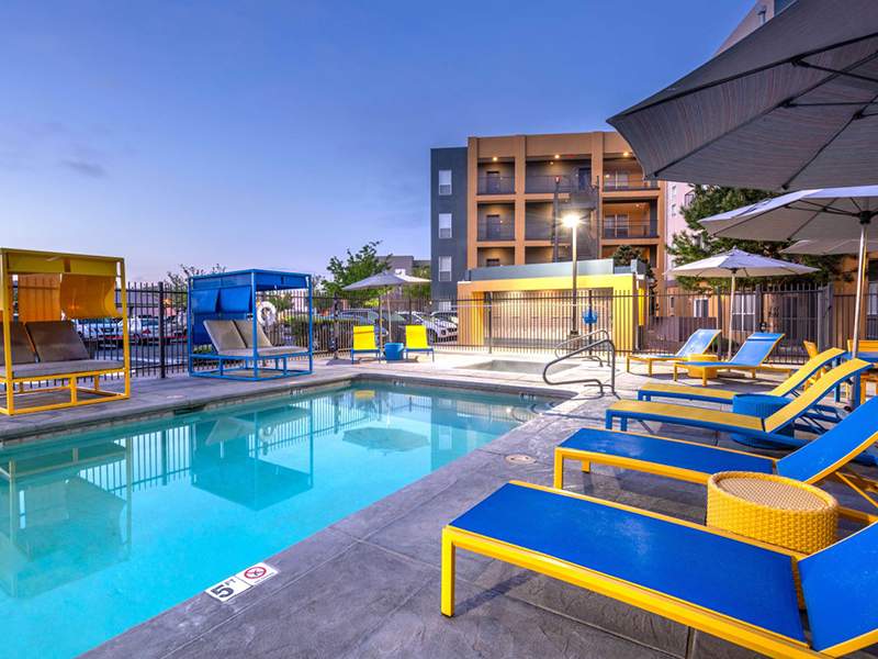 Swimming Pool | Solaire Apartments in Albuquerque, NM