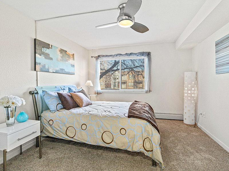 Bedroom | Avantus Apartments in Denver, CO