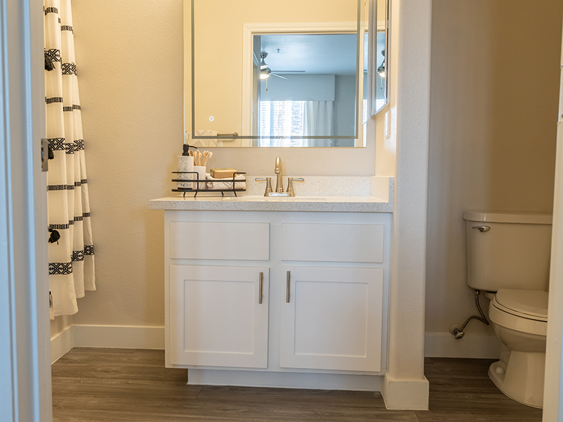 Bathroom | St. Clair Apartments in Las Vegas, NV