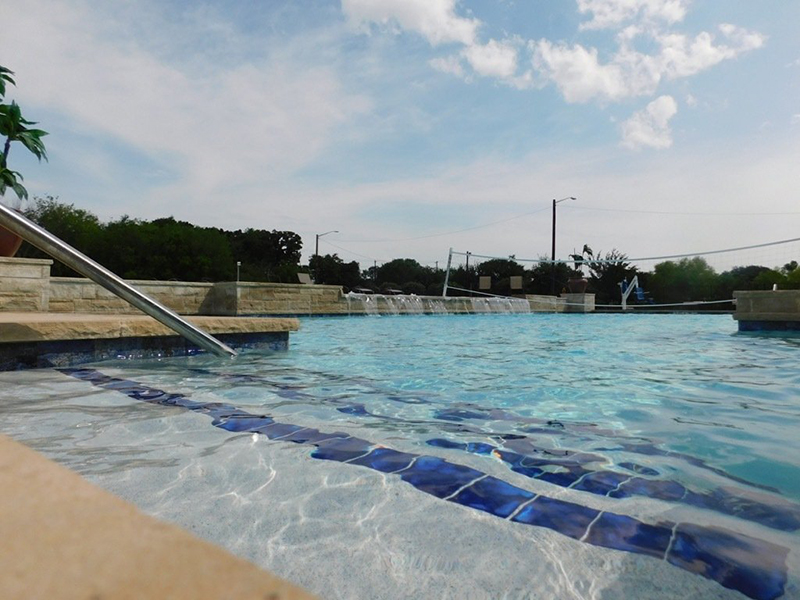 Shimmering Pool | Woodlands of Denton Apartments