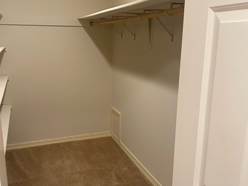Spacious Closet | Mountainwood Estates Apartments in Missoula, MT