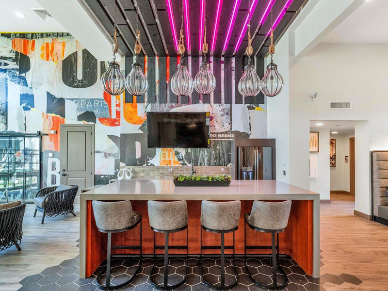 Clubhouse Lounge | Grayson Place Apartments in Goodyear, AZ