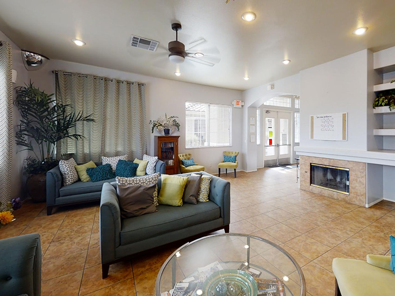 Clubhouse Interior | Sunrise Senior Village Apartments in Las Vegas, NV