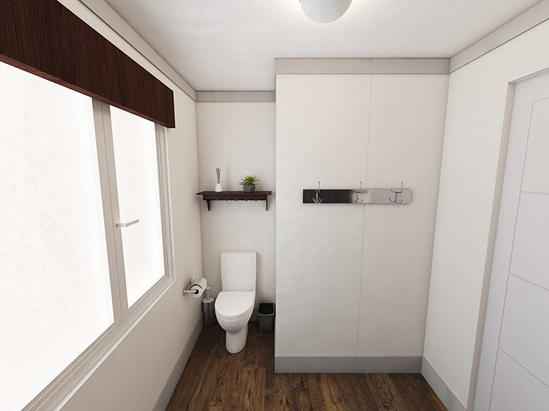 Clubroom Bathroom | Edge at Fitzsimmons