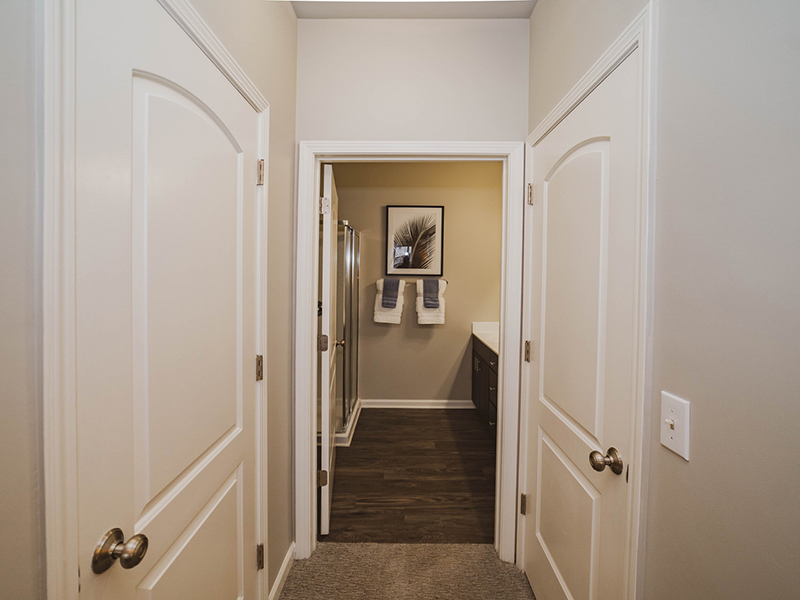 Hallway | Reserve at Stone Hollow Apartments in Charlotte, NC