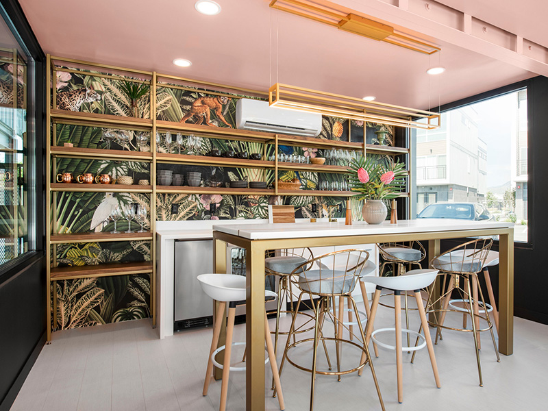 Clubroom Lounge | The Marq Townhomes