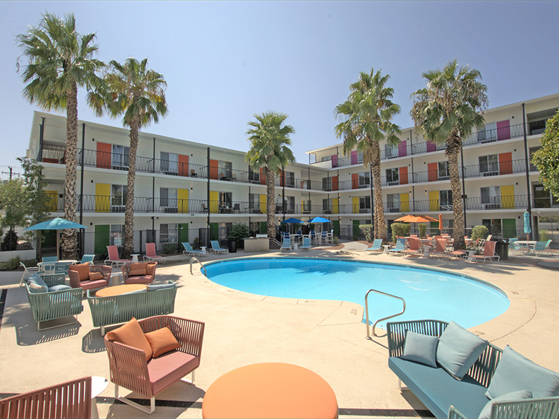 Resort Inspired Pool | Sahara Apartments in Tucson, AZ