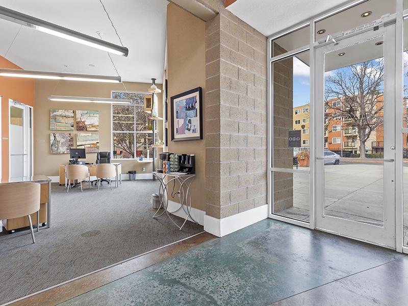 Clubhouse Entry | Avantus Apartments in Denver, CO