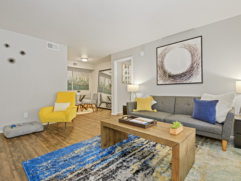 Model Living Room | Portola East Mesa