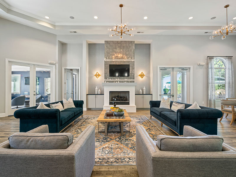 Clubhouse Lounge | Millennium Apartments
