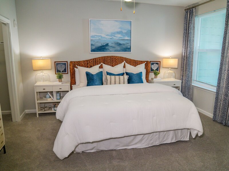Bedroom | Atlantic on the Avenue Apartments in North Charleston, NC