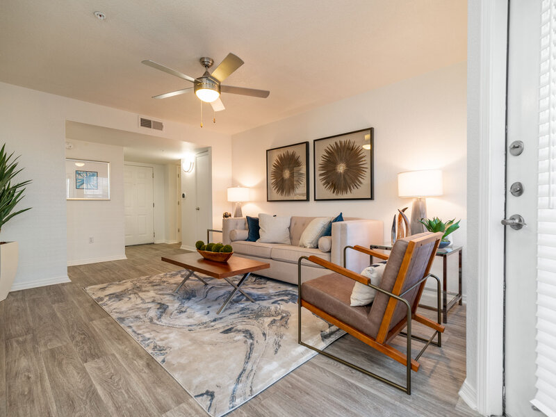 Front Room | La Ventana Apartments in Albuquerque, NM