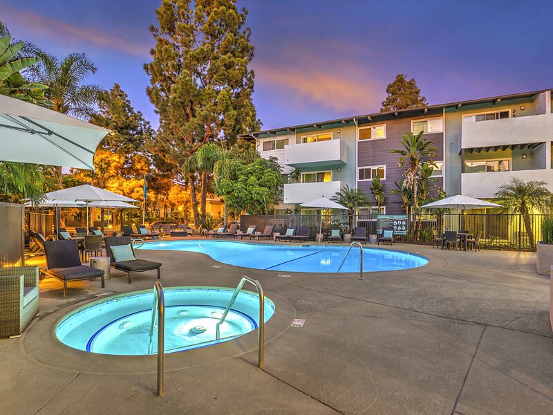 Hot Tub | Atwater Cove Apartments in Costa Mesa, CA