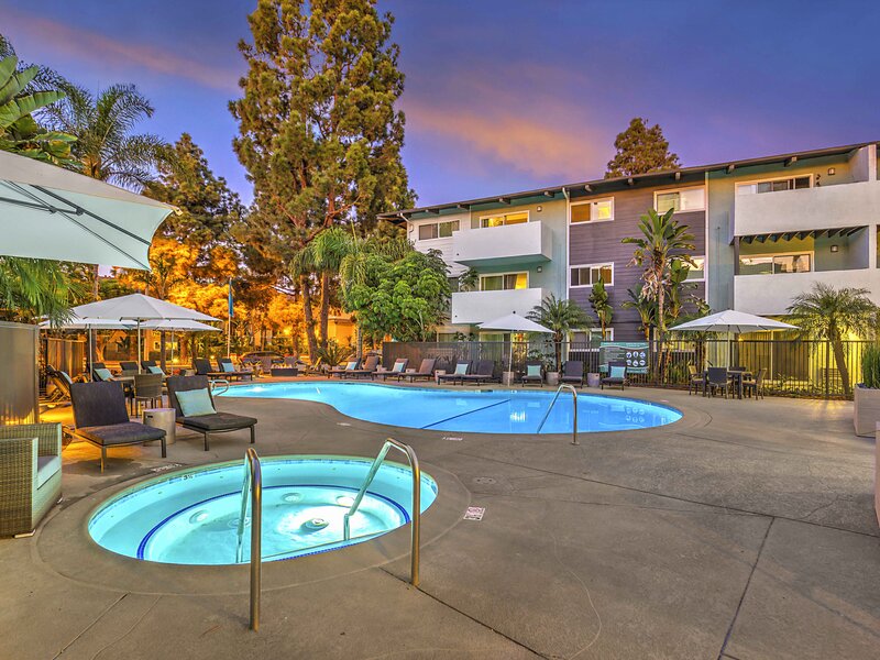 Hot Tub | Atwater Cove Apartments in Costa Mesa, CA