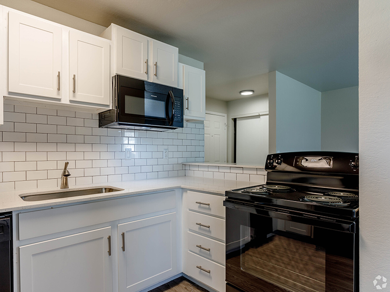 Renovated Kitchen | The Arbors at Sweetgrass Apartments in Fort Collins, CO