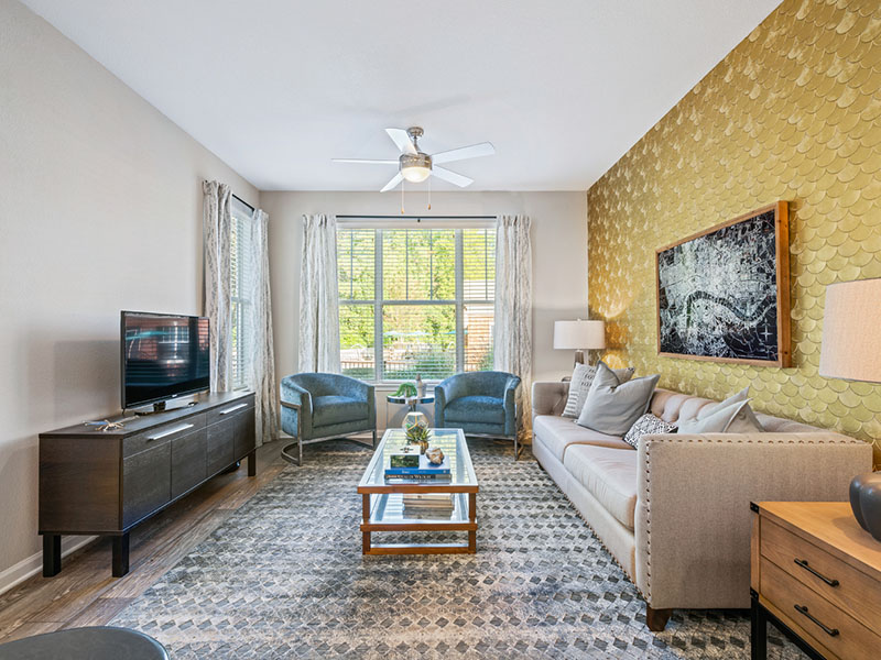 Living Room | Millennium Apartments