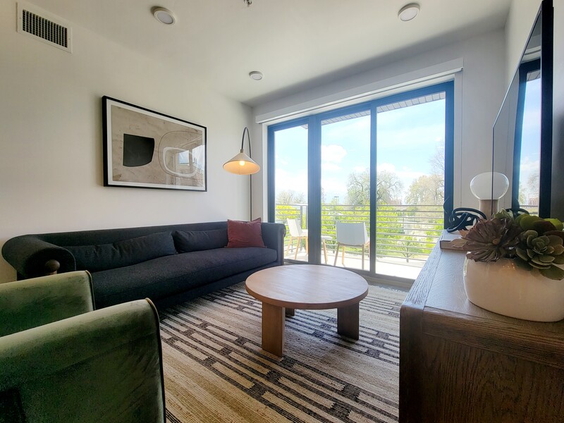 Living Room | theOlive Apartments in Salt Lake City, UT