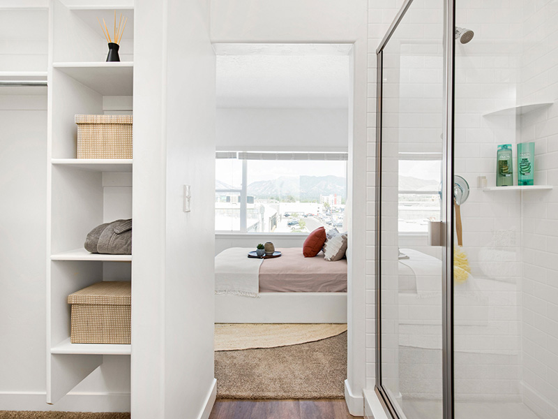 Master Bathroom | The Marq Townhomes