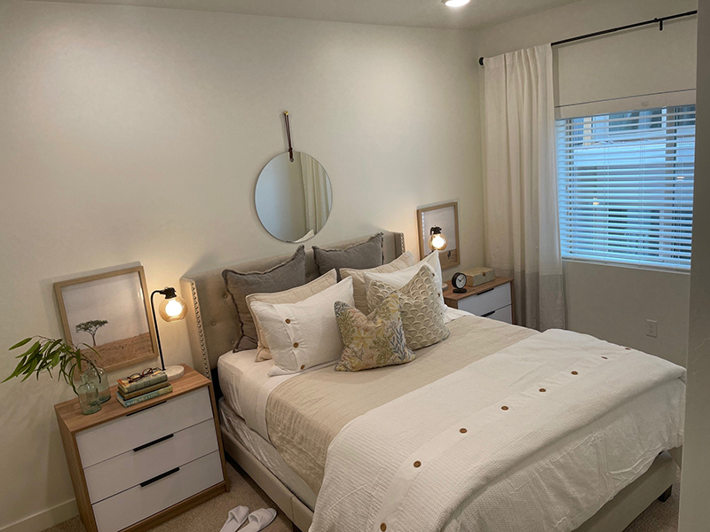Bedroom | Sky at Brio Senior Apartments in Washington, UT