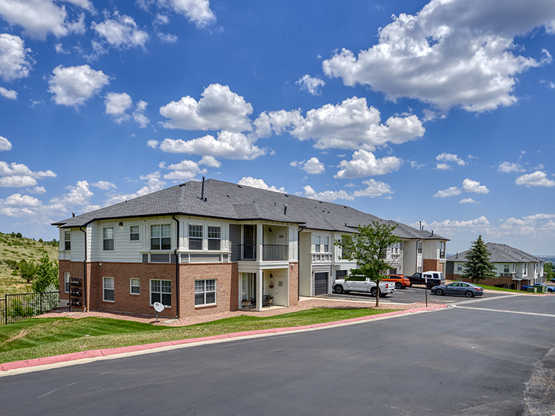 Exterior View | Retreat at Cheyenne Mountain Apartments