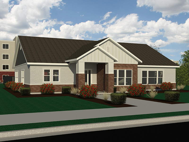 Clubhouse Rendering | Station on 17th