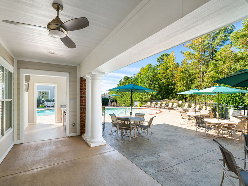 Poolside | Millennium Apartments