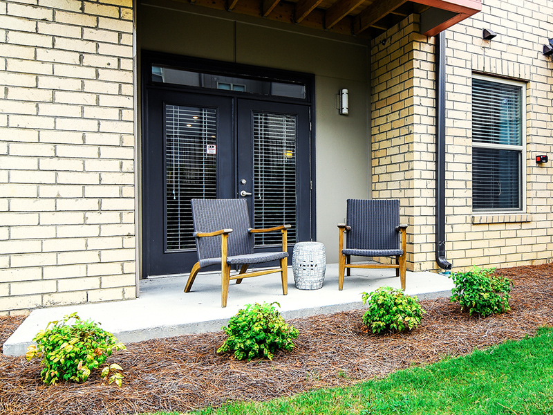 Patio | Willows at the University Apartments in Charlotte, NC