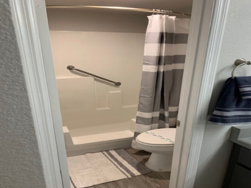Beautiful Bathroom | Sun Wood Senior Apartments in Peoria, AZ