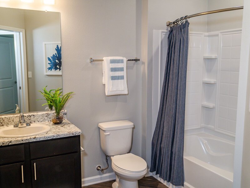 Bathroom | Atlantic on the Avenue Apartments in North Charleston, NC