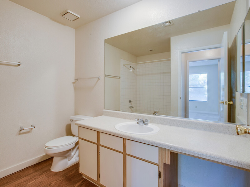 Bathroom | Village of Santo Domingo Apartments in Las Vegas, NV