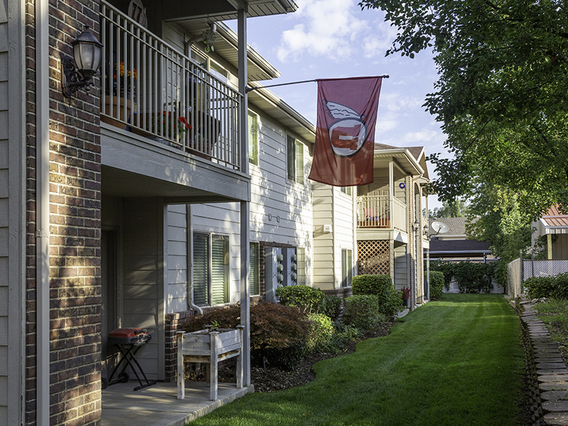 Patios and Balconies | Riley Court Senior Apartments in Bountiful, UT