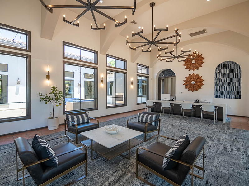 Seating Area | Serafina Apartments