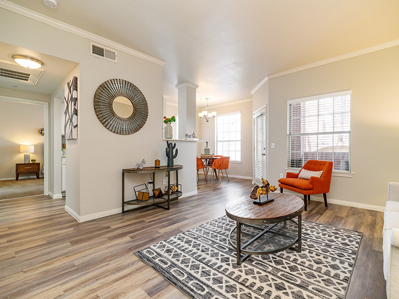 Living Room | The Enclave Apartments