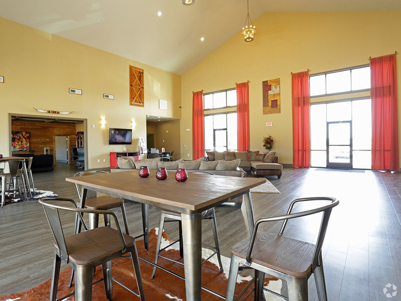 Clubhouse | Woodlands of Denton Apartments