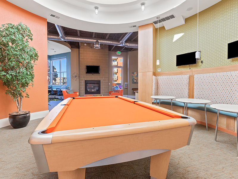 Billiards | Avantus Apartments in Denver, CO