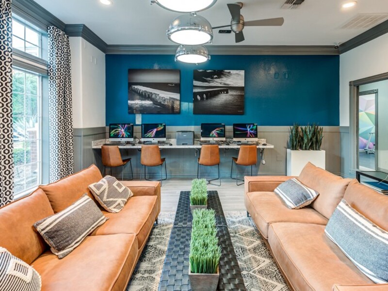Clubhouse Lobby | ACASA Bainbridge Apartments in Tallahassee, FL