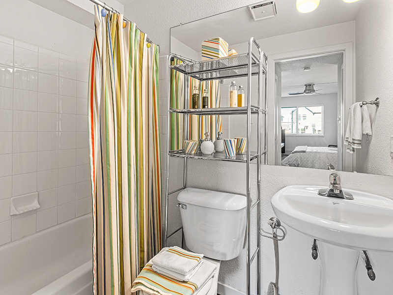 Bathroom | Avantus Apartments in Denver, CO
