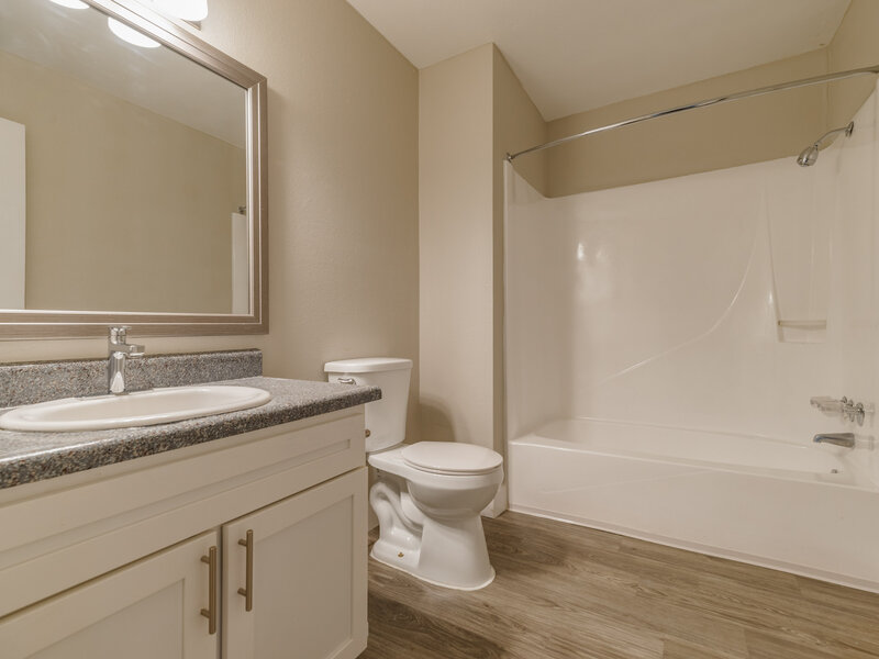 Bathroom | Villas Del Sol II Apartments in Albuquerque, NM