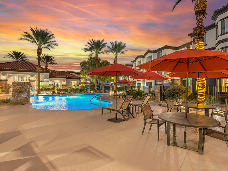 Apartments with a Beautiful Pool | Tribeca North Luxury