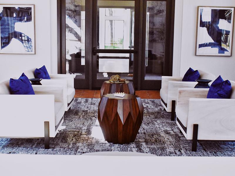 Seating Area | Serafina Apartments