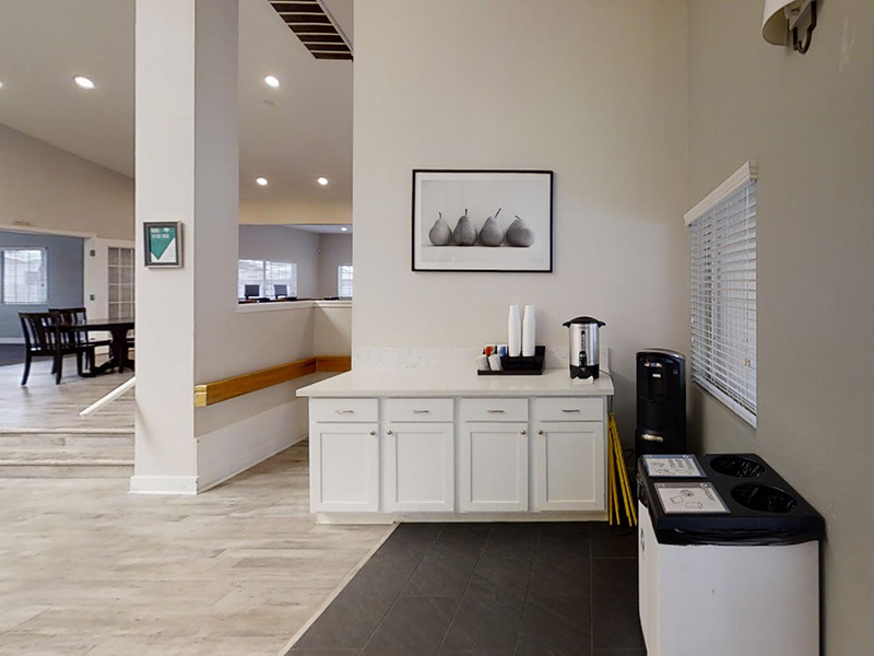 Clubhouse Kitchen | Somerset Commons Apartments in Las Vegas, NV